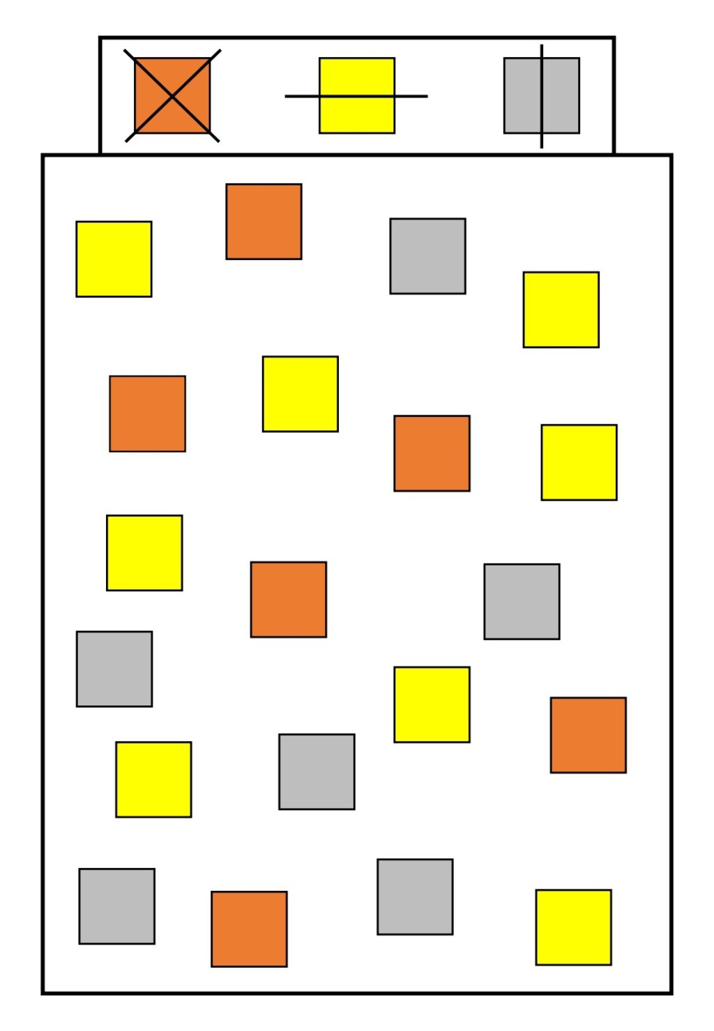 Figury skreślanie – ćwiczenia percepcji&nbsp;wzrokowej