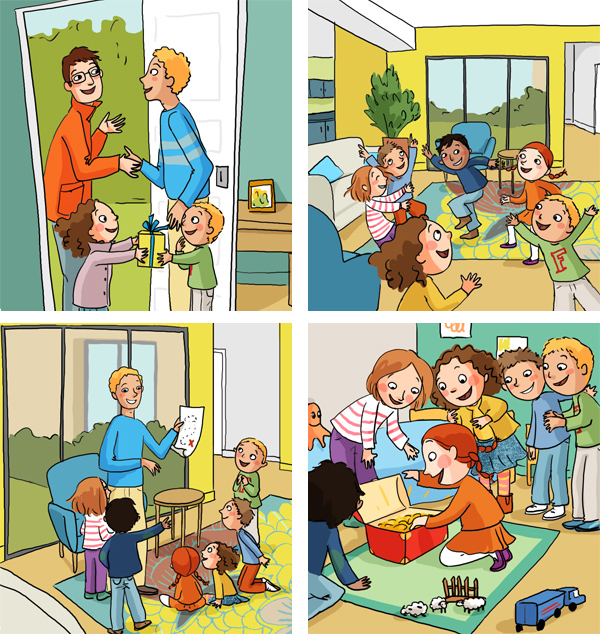 Historyjki obrazkowe do programów terapeutycznych rozwijających&nbsp;mowę