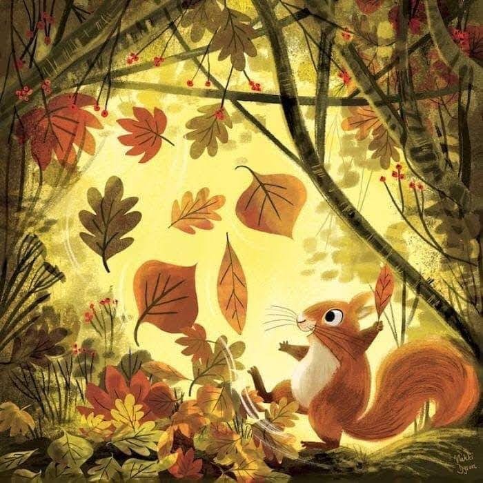 Odkrywamy jesień –  rozwijanie percepcji wzrokowej i&nbsp;słuchowej