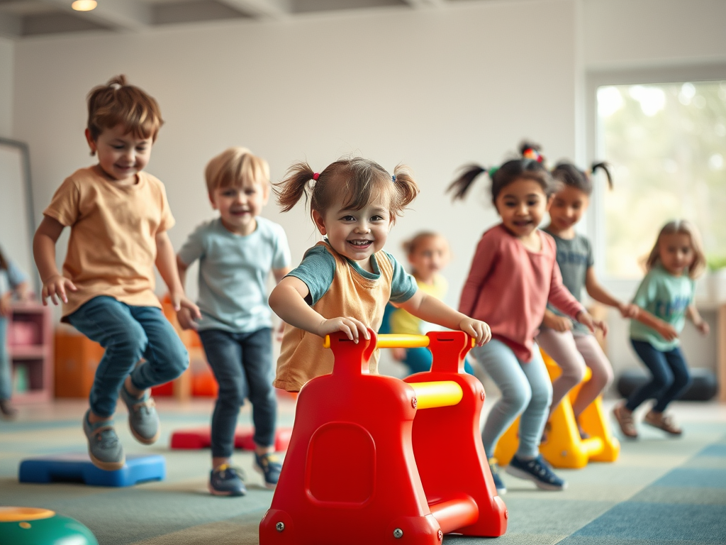 Ćwiczenia wspomagające rozwój motoryczny u dzieci z podwójną diagnozą ASD i niepełnosprawność intelektualna – scenariusz zajęć korekcyjno-kompensacyjnych