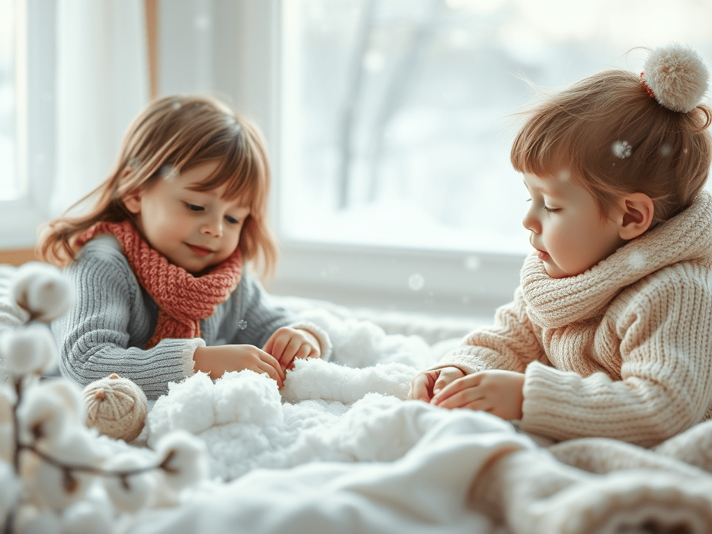 Zimowe rytuały relaksacyjne – wyciszające ćwiczenia sensoryczne dla dzieci ze spektrum&nbsp;autyzmu