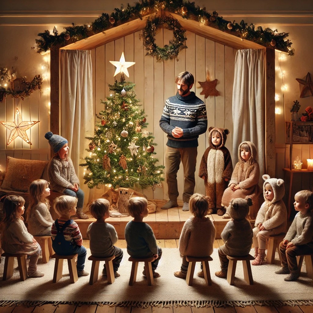 Świąteczny teatrzyk: Jak zorganizować przedstawienie dla dzieci z&nbsp;ASD?