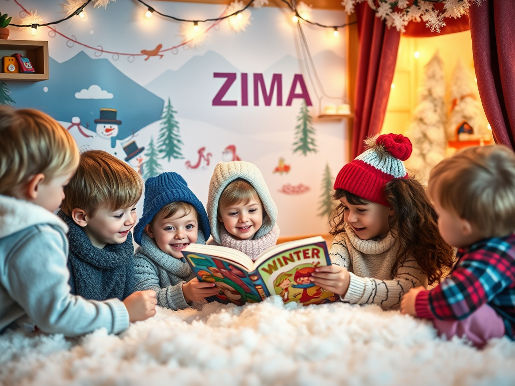 Opowieść o Zimie: Scenariusz zajęć rozwijających dla przedszkolaków ze spektrum&nbsp;autyzmu