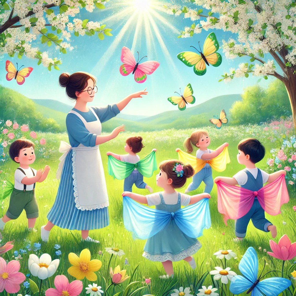 „Lot motyla” – zajęcia rewalidacyjne rozwijające koordynację ruchową i&nbsp;wyobraźnię