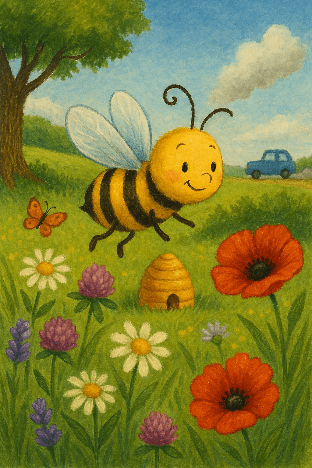 🐝 Scenariusz zajęć edukacyjnych: „Przyjaciele Kwiatów – Poznajemy&nbsp;Pszczoły”