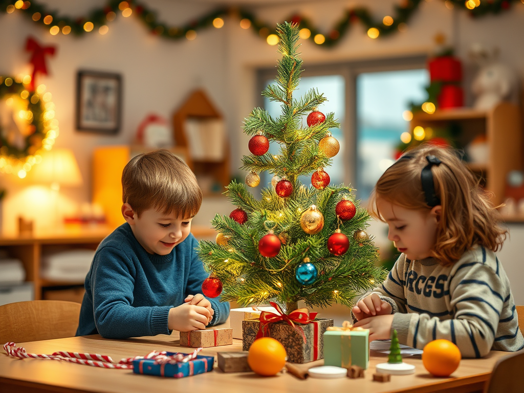 🎄 Przygotowania do Świąt – spokojna, świąteczna zabawa dla dzieci z&nbsp;ASD