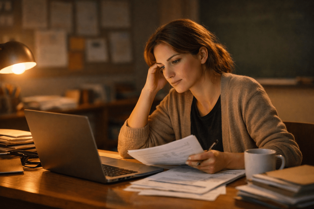 Przykładowa ocena opisowa w e-dzienniku: krótkie, gotowe akapity (kopiuj-wklej) + szablon