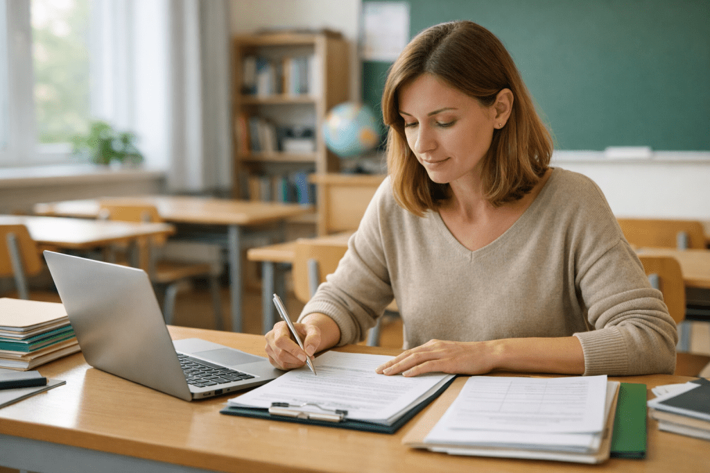 Przykładowa opinia o uczniu – jak napisać krok po kroku (2026) +&nbsp;wzory